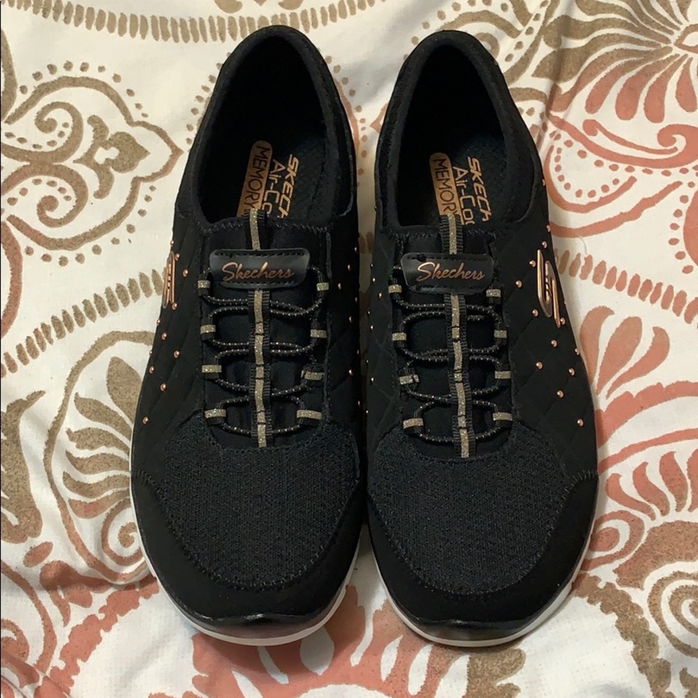 Skechers Air Cooled memory foam slip ons